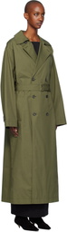 La Collection Khaki Marike Trench Coat