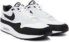 Nike Gray & Black Air Max 1 Sneakers
