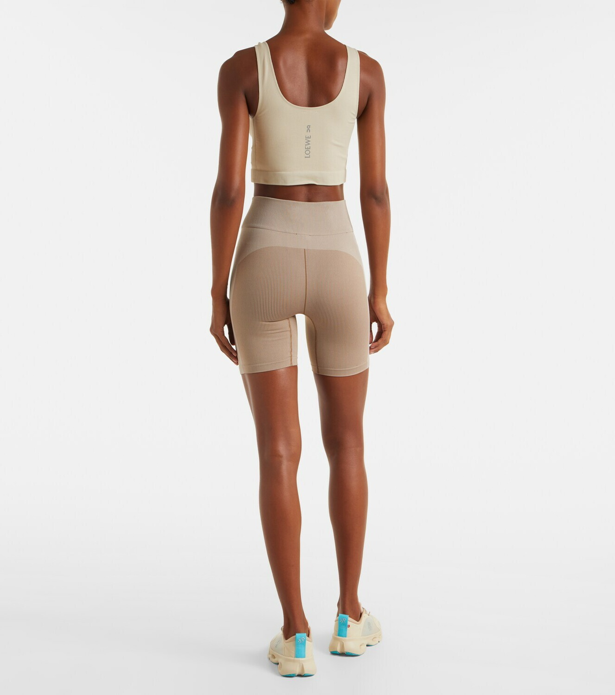 Loewe x On ribbed-knit sports bra