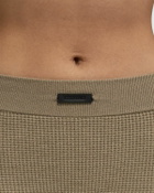 Fear of God Essentials WAFFLE BOXER Beige Womens Panty