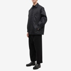 Valentino Men's Padded Nylon Overshirt in Nero