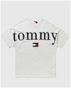 Tommy Jeans Split Hem Tommy Tee White - Mens - Shortsleeves