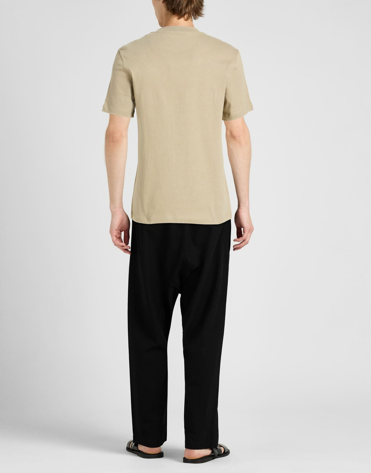 Helmut Lang Mens T-shirt Khaki