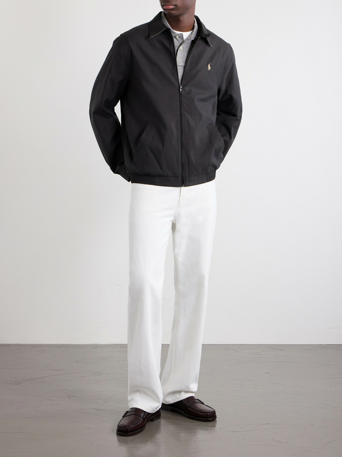 Polo Ralph Lauren - Bi-Swing Logo-Embroidered Recycled Shell Jacket - Black