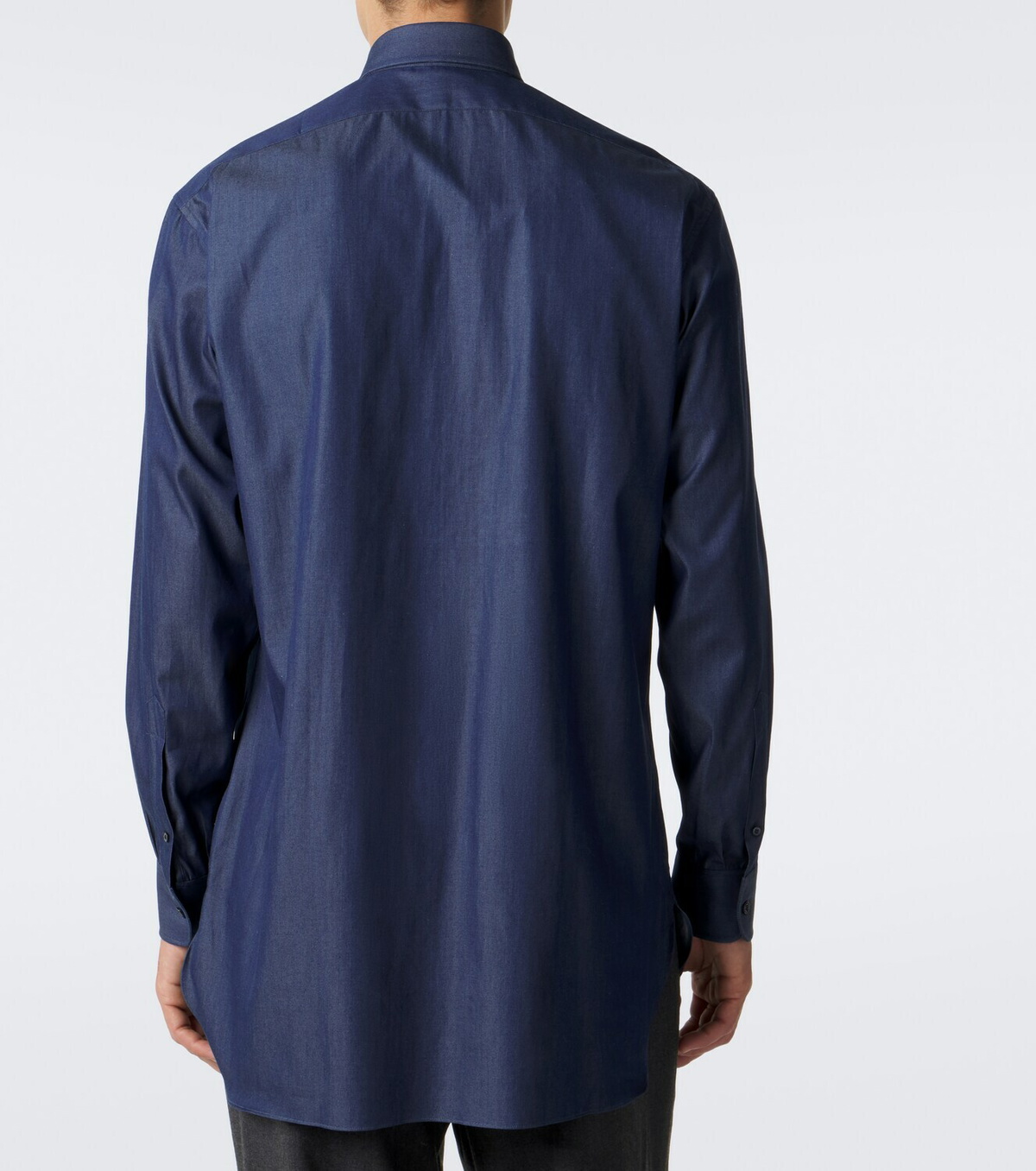 Charvet Cotton chambray shirt