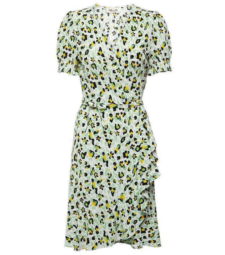 Photo: Diane von Furstenberg Emilia printed wrap dress