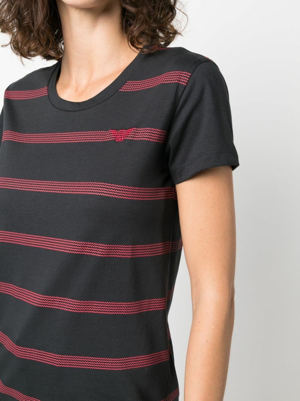 EMPORIO ARMANI - Striped Cotton T-shirt
