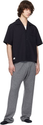 Entire Studios Black Pajama Shirt