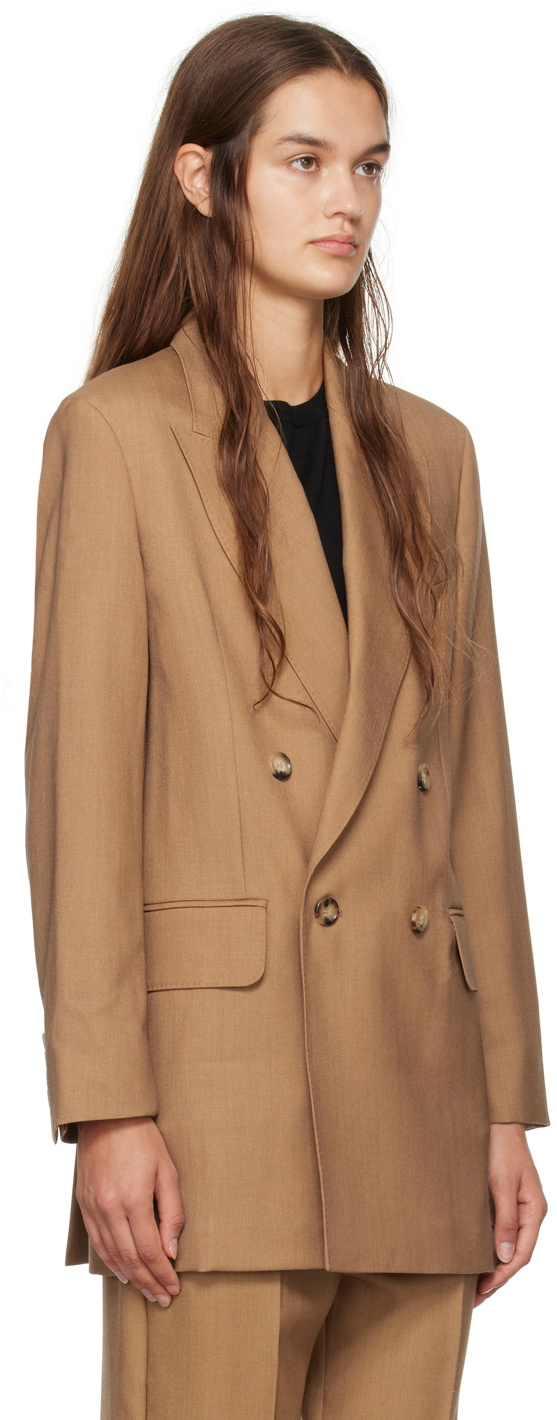 Max Mara Tan Mirko Blazer Max Mara