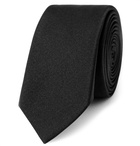 Saint Laurent - Silk Tie - Men - Black