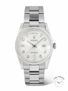 ROLEX - Pre-Owned 2019 Day-Date Automatic 36mm White Gold and Diamond Watch, Ref. No. 118239