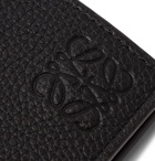 LOEWE - Logo-Debossed Full-Grain Leather Billfold Wallet - Black