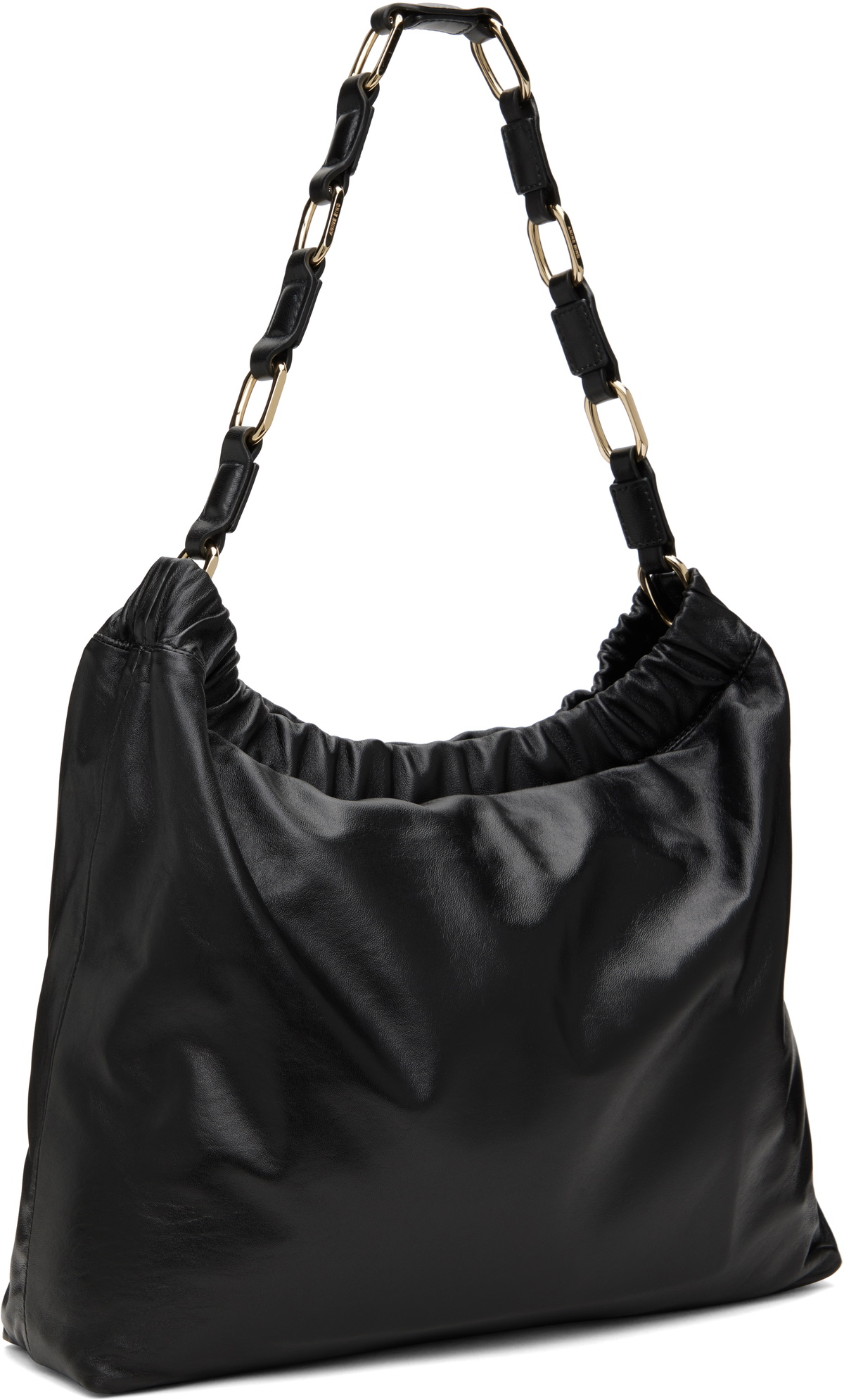 ANINE BING Black Kate Shoulder Bag