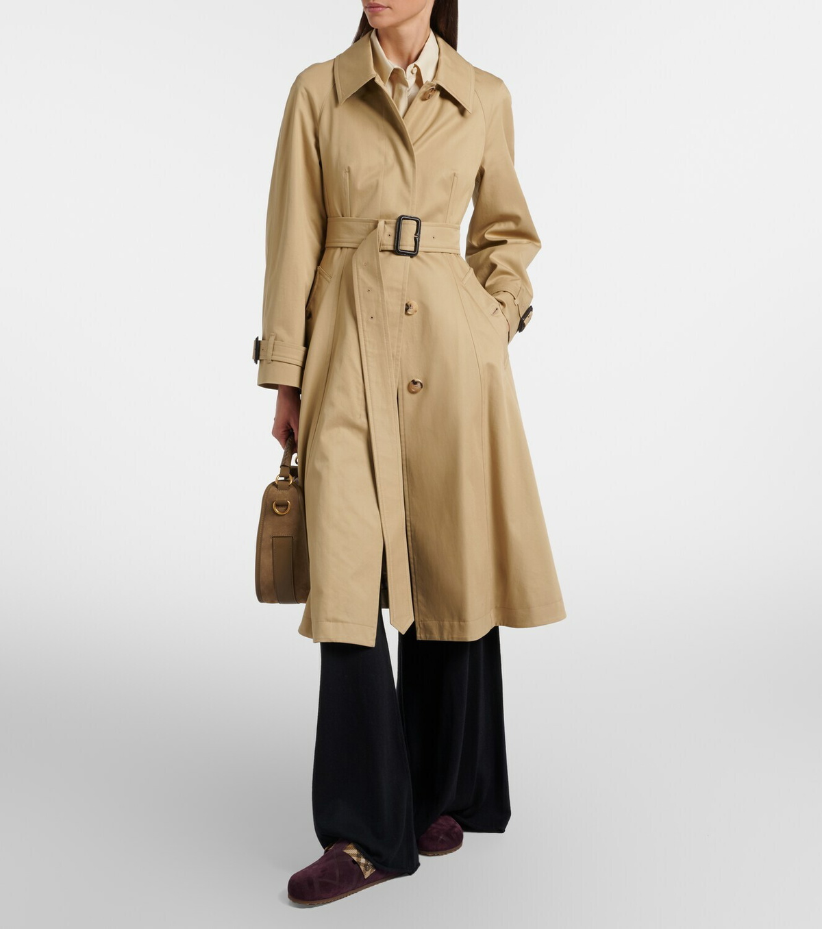 Burberry Urchin suede clogs