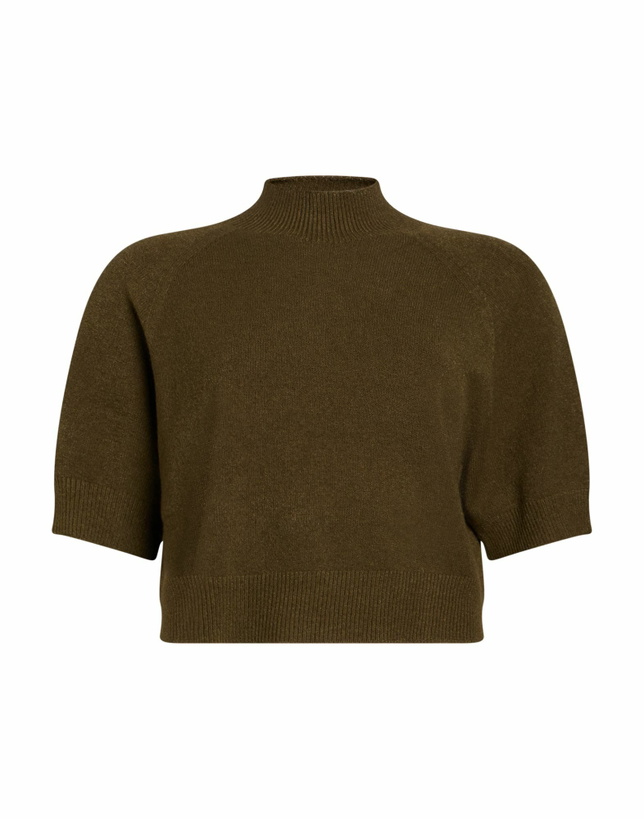 Photo: Manila Grace Womens Turtleneck Military in Green
