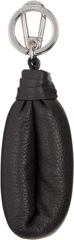 Photo: LEMAIRE Brown Wadded Keychain