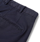 Boglioli - Navy Stretch-Cotton Twill Suit Trouers - Navy