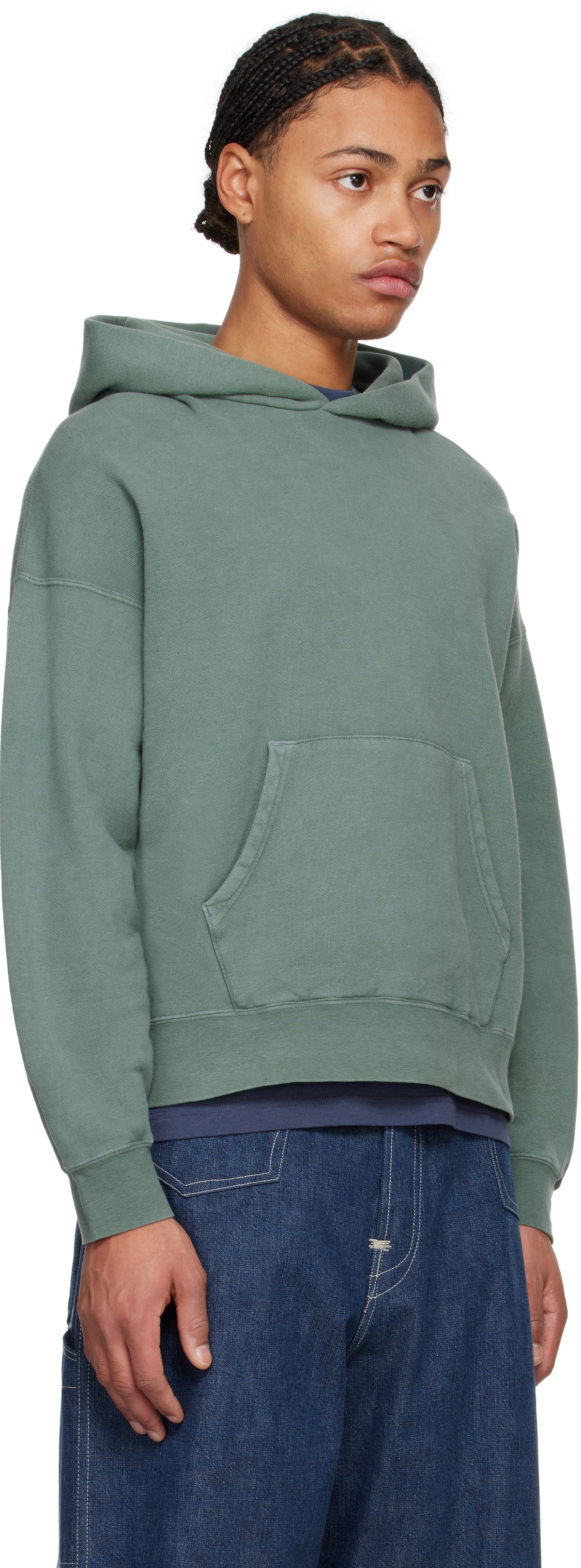 visvim Green Jumbo SB Hoodie Visvim