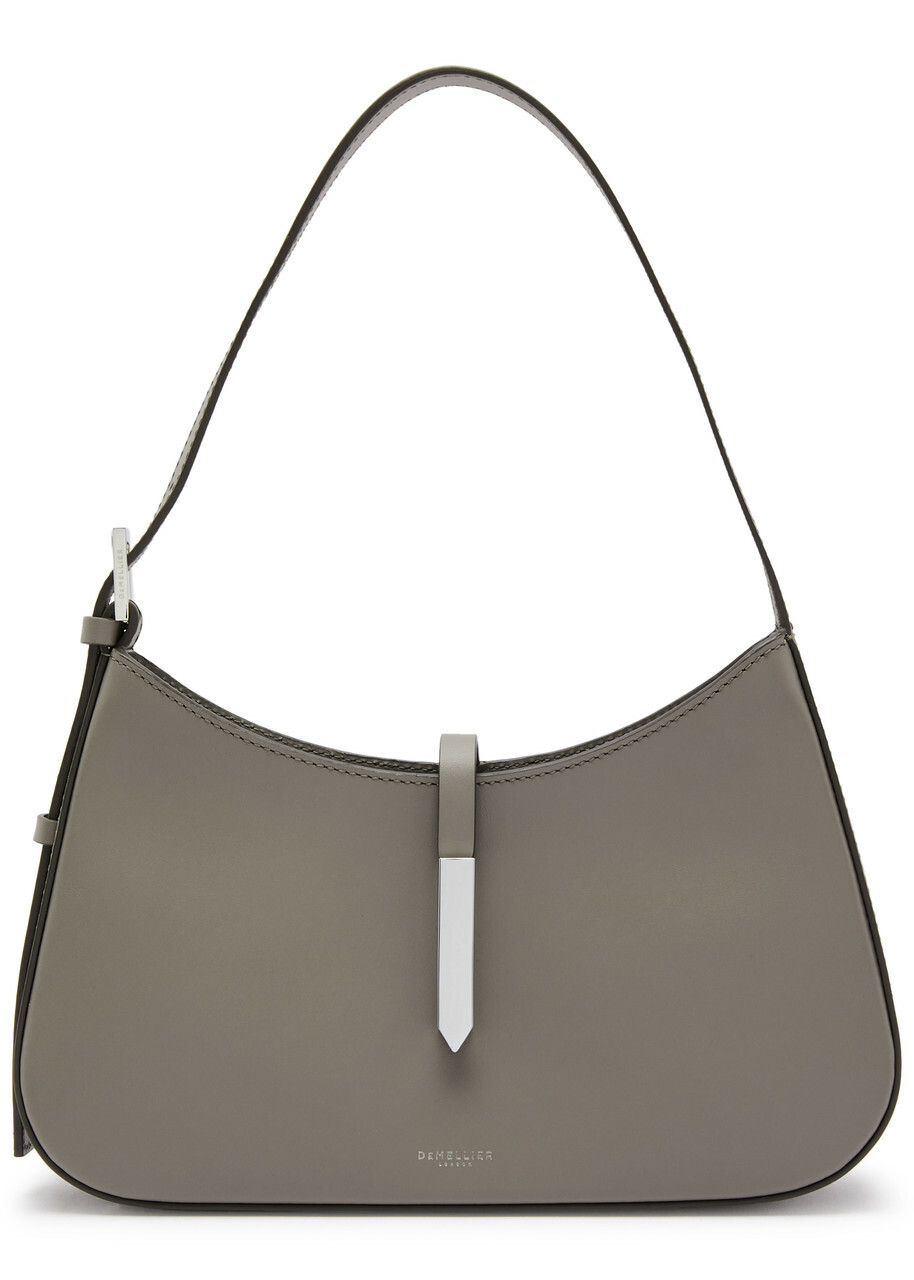 Demellier Tokyo Leather Shoulder bag - Grey - One Size DeMellier