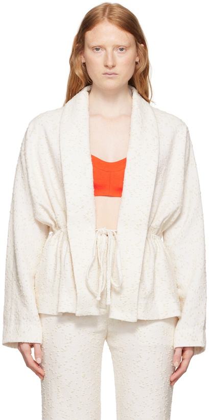 Photo: TOVE Off-White Edie Jacket