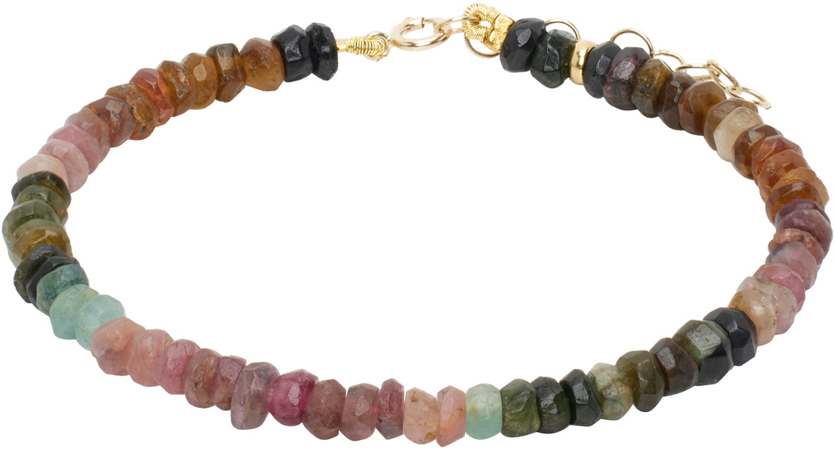 JIA JIA Multicolor Birthstone October Tourmaline Bracelet