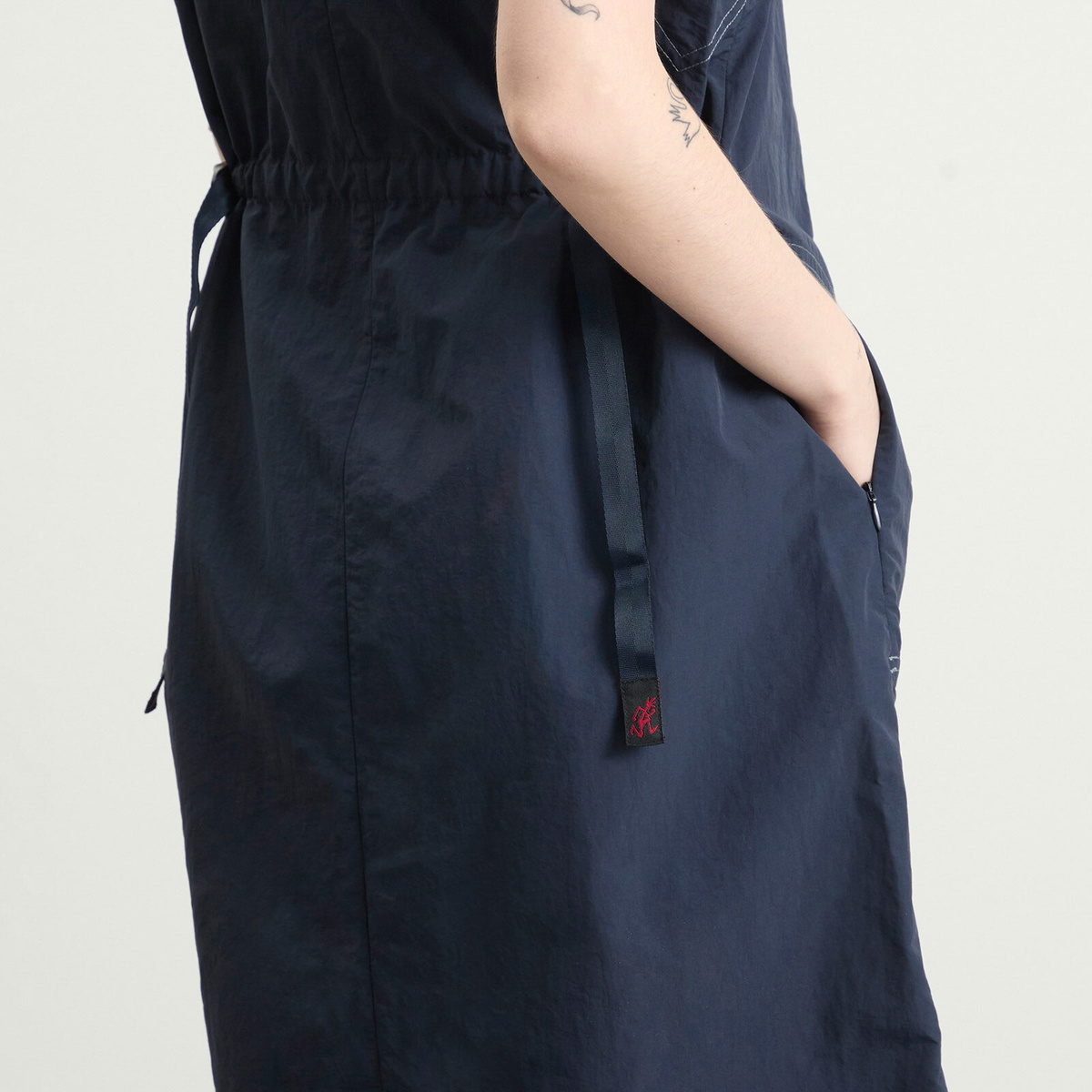 Gramicci Women's Nylon Dress in British Navy