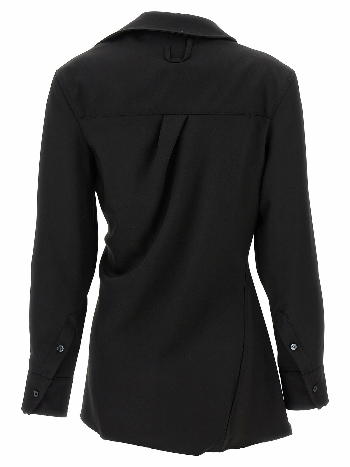 Jacquemus La Chemise Pablo Blouses 600046788blk main image 1