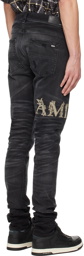 AMIRI Black Baroque Jeans