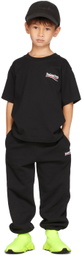 Balenciaga Kids Kids Black Campaign T-Shirt