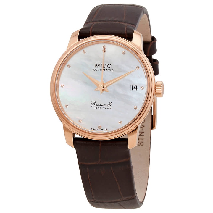 Photo: Mido Baroncelli Heritage Automatic Ladies Watch M027.207.36.106.00