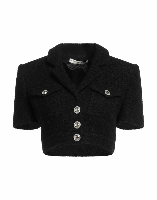 Photo: Alessandra Rich Womens Blazer in Black
