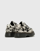 Dr.Martens Buzz 5i Cream+Black Dalmatian Print Hair On Multi-color Womens Casual Shoe