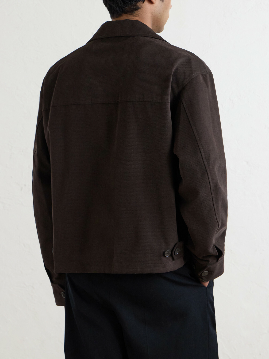 mfpen - Postal Cotton-Velvet Jacket - Brown