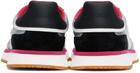 Dolce&Gabbana Gray & Pink Mixed-Material DG Cushion Sneakers