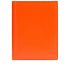Comme des Garçons SA0641SF Super Fluo Wallet in Orange