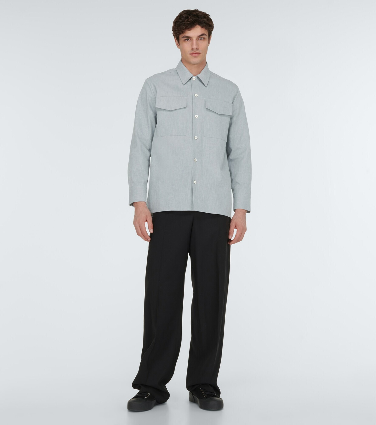 Jil Sander - Pocket cotton shirt Jil Sander