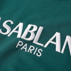 Casablanca Casa Block Logo Crew Sweat