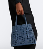 Alaïa Mina 20 Medium leather top-handle bag