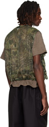 South2 West8 Khaki Bush Trek Vest