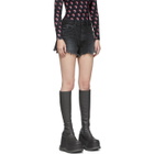 Moussy Vintage Black MV Brady Shorts