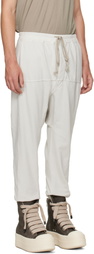 Rick Owens DRKSHDW Off-White Tower Prisoner Drawstring Sweatpants