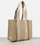 Chloé Woody Medium canvas tote bag