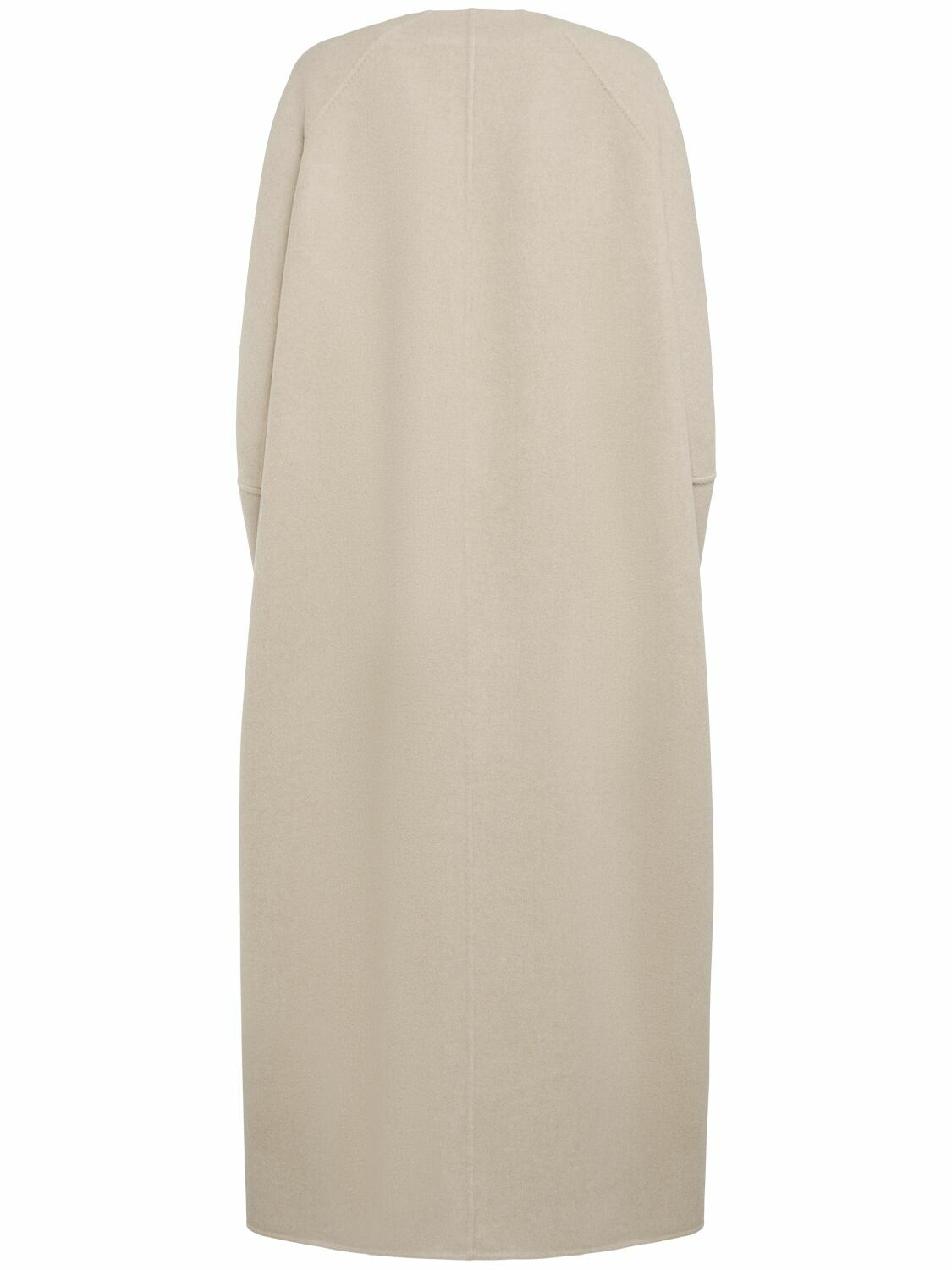 MAX MARA Album Collarless Cashmere Long Coat Max Mara