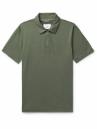 Reigning Champ - Solotex® Mesh Polo Shirt - Green