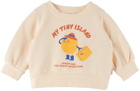 TINYCOTTONS Baby Beige 'My Tiny Island' Sweatshirt