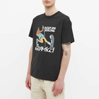 Gramicci Men's Keep On Hiking T-Shirt in Black