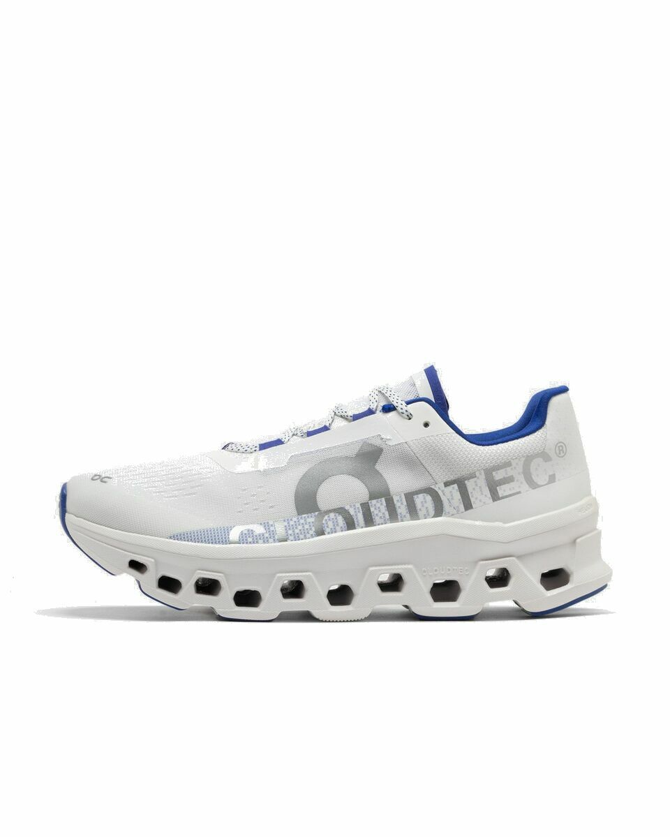 Photo: On Cloudmonster White - Mens - Lowtop/Performance & Sports