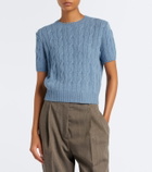 Ralph Lauren Collection Cable-knit cashmere sweater