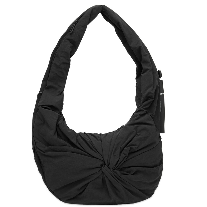 Photo: Cote&Ciel Po Smooth Cross Body Gilet Bag in Black 