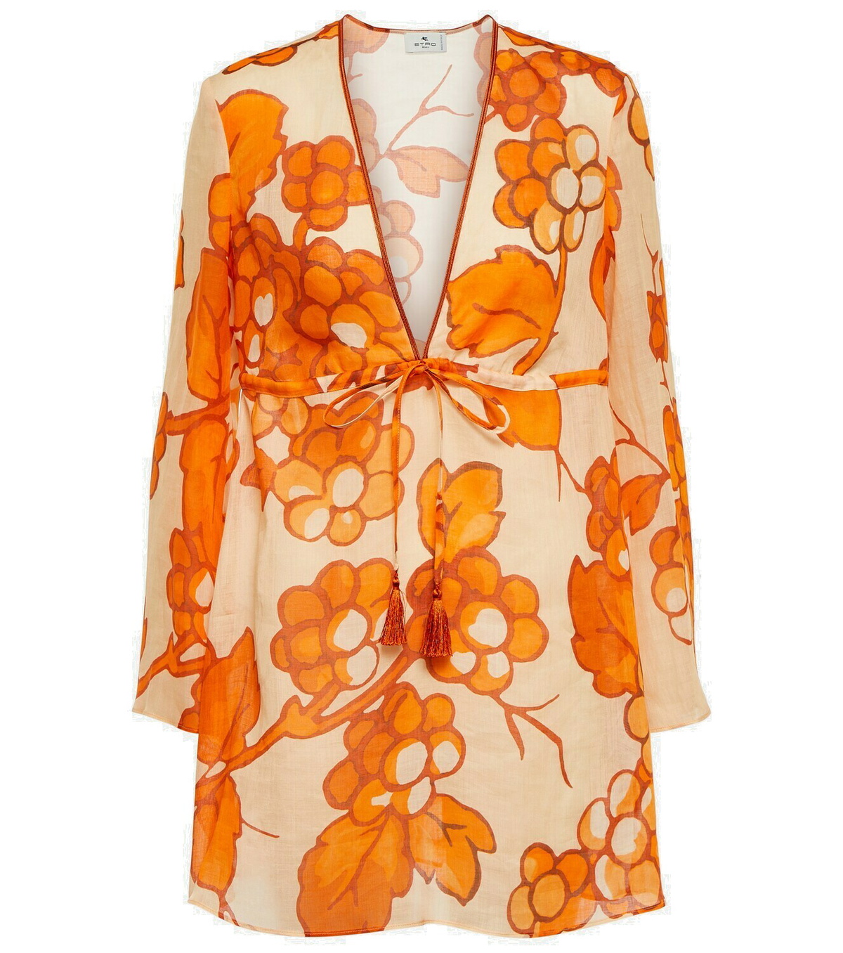 【Etro】プリント ramie tunic P00824926.jpg